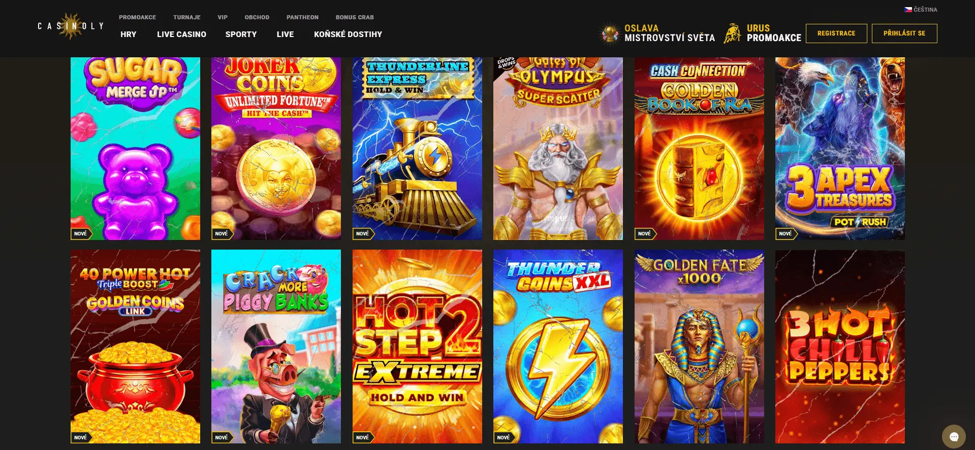Casinoly — screenshot